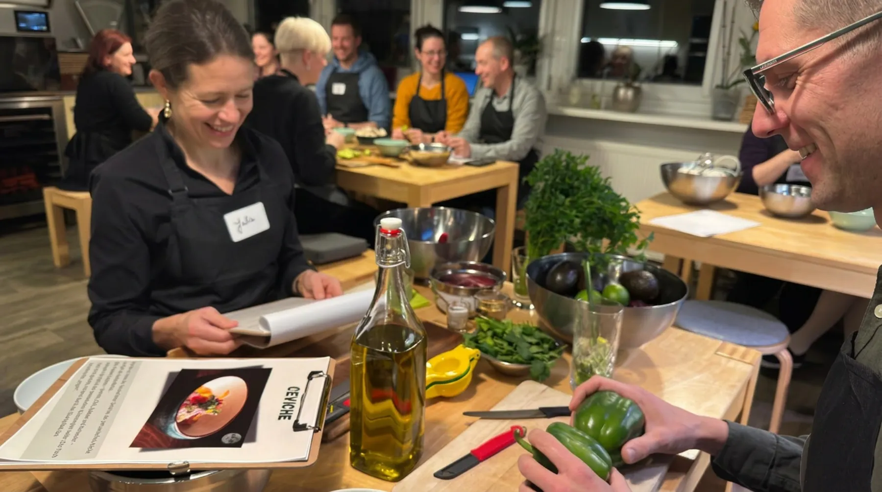Gemeinsames Kochen in der Hongkong Kitchen